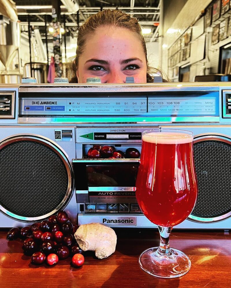 Boombox Apologies – Ginger Cranberry Sour