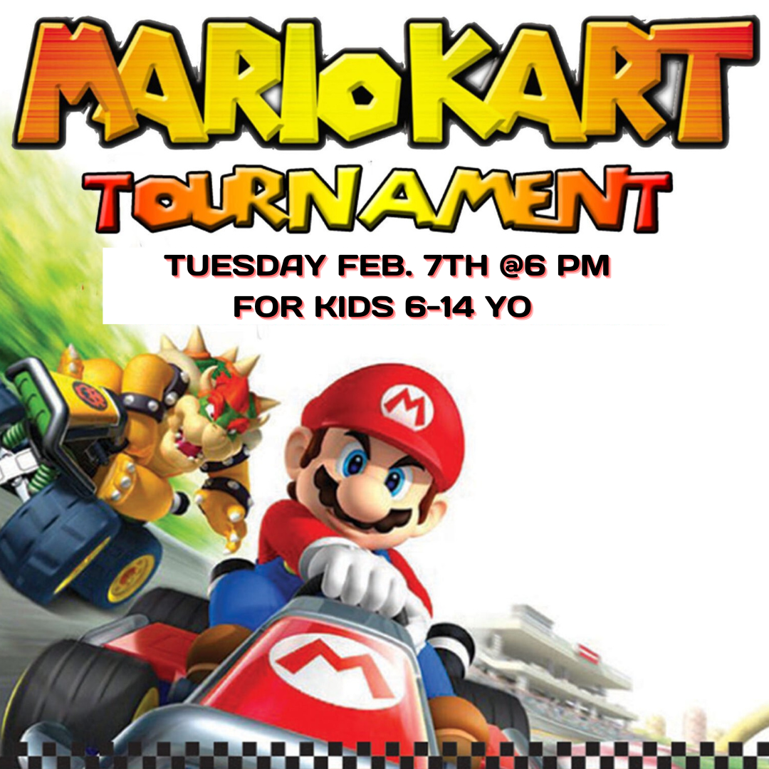 Kid's Mario Kart Tournament Nine Mile Brewing