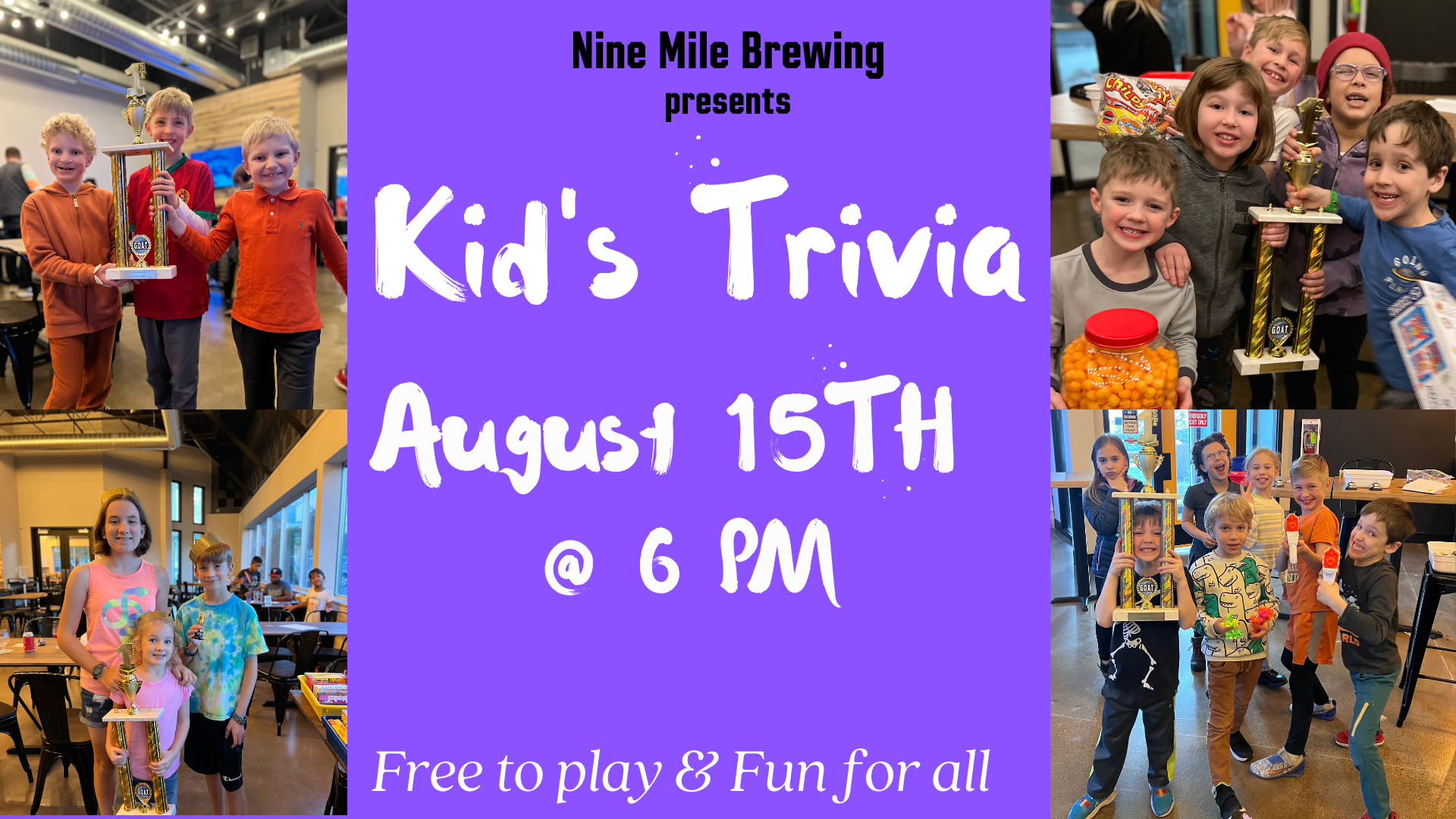 Kids Mario Kart Tournament - Nine Mile Brewing