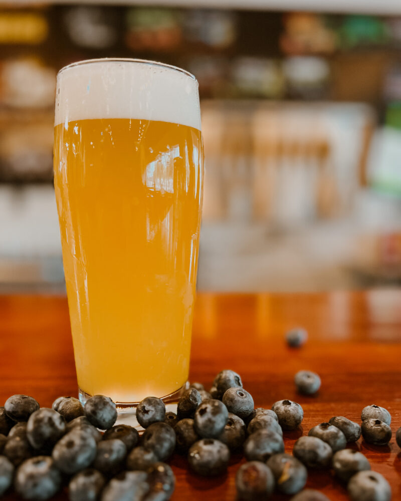 These Blue Eyes – Blueberry Wheat Ale